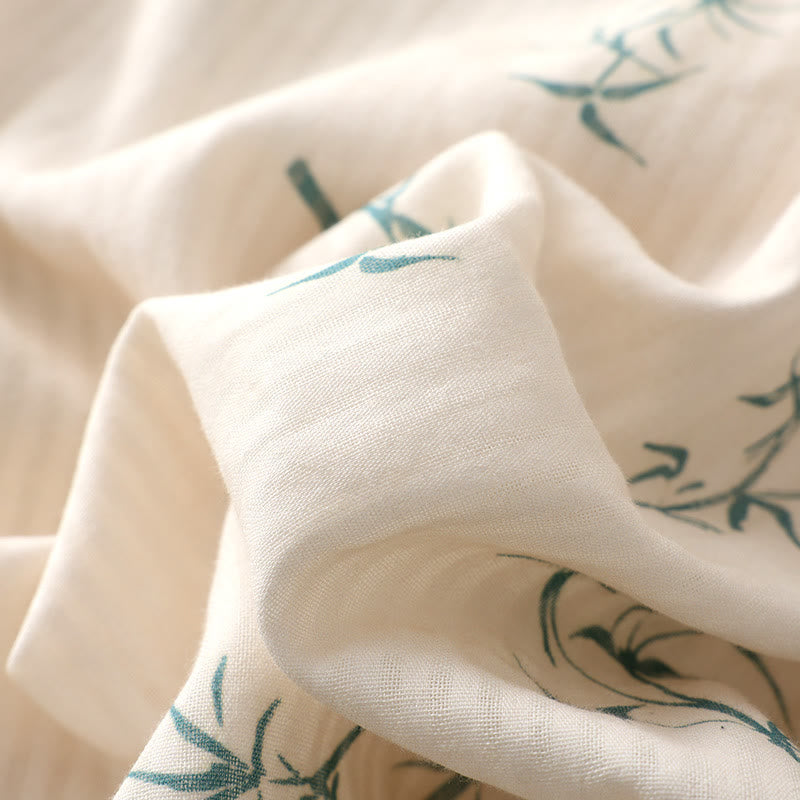 Ensemble de nuit country en gaze de coton et bambou
