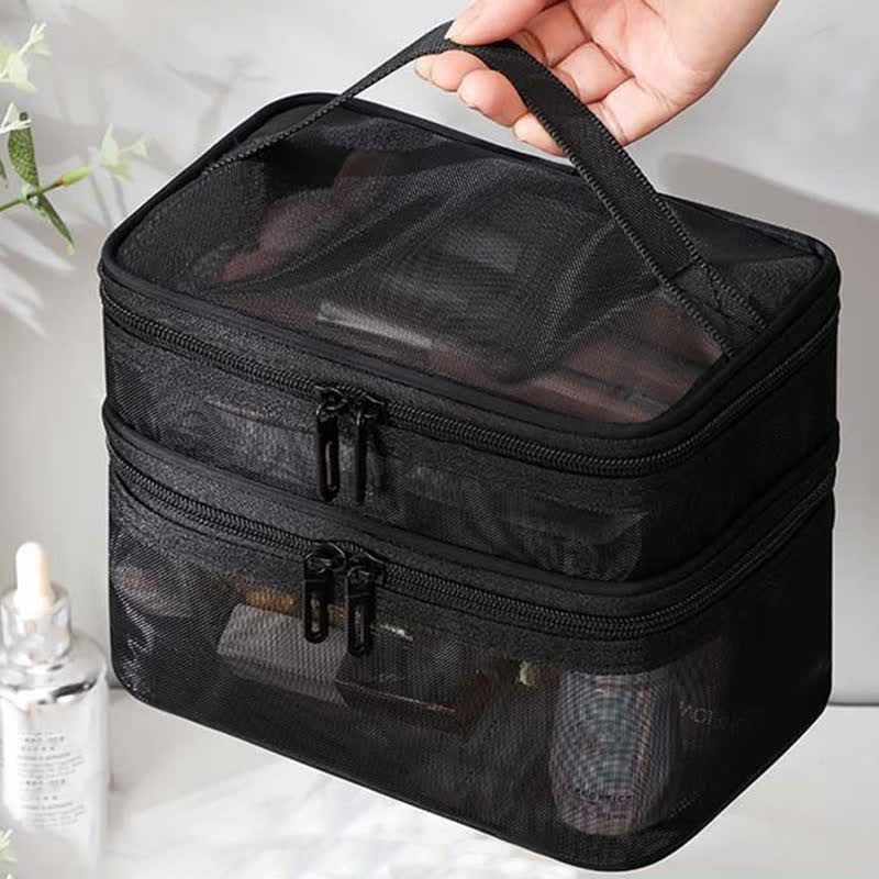 Sac de rangement en filet de grande capacité