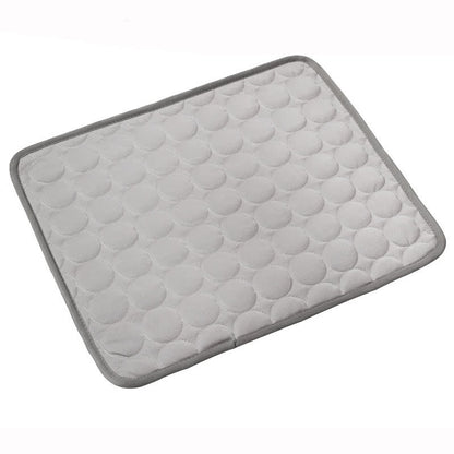 Tapis rafraîchissant d'été absorbant simple pour animaux de compagnie
