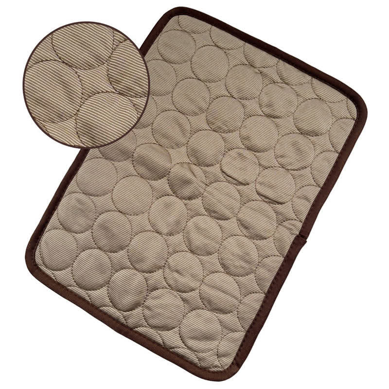 Tapis rafraîchissant d'été absorbant simple pour animaux de compagnie
