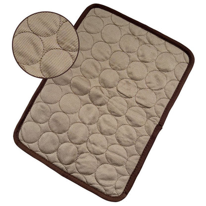 Tapis rafraîchissant d'été absorbant simple pour animaux de compagnie