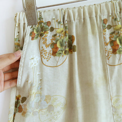 Ensemble de vêtements d'intérieur avec débardeur en fibre de bambou à imprimé floral