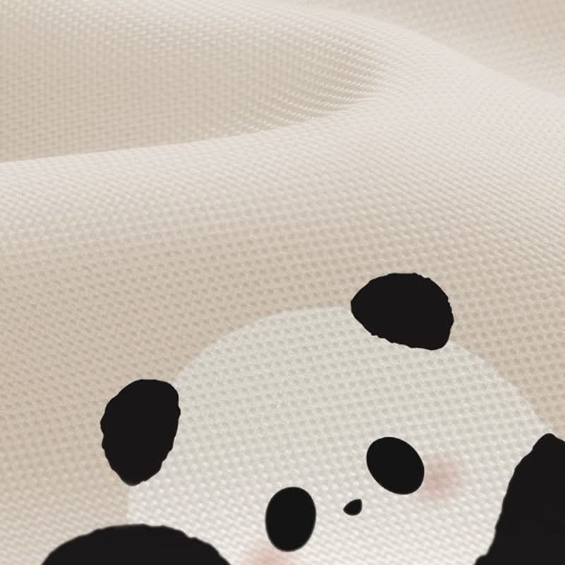 Rideau de douche imperméable avec un adorable panda chinois