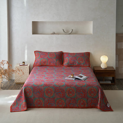 Couette en gaze de coton douce de style vintage