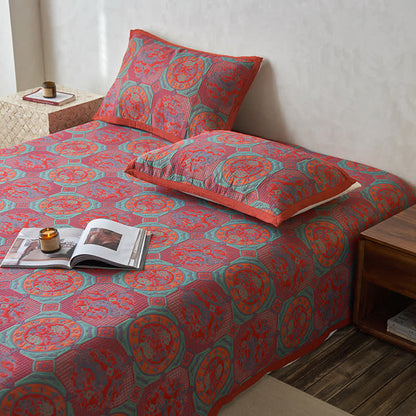 Couette en gaze de coton douce de style vintage