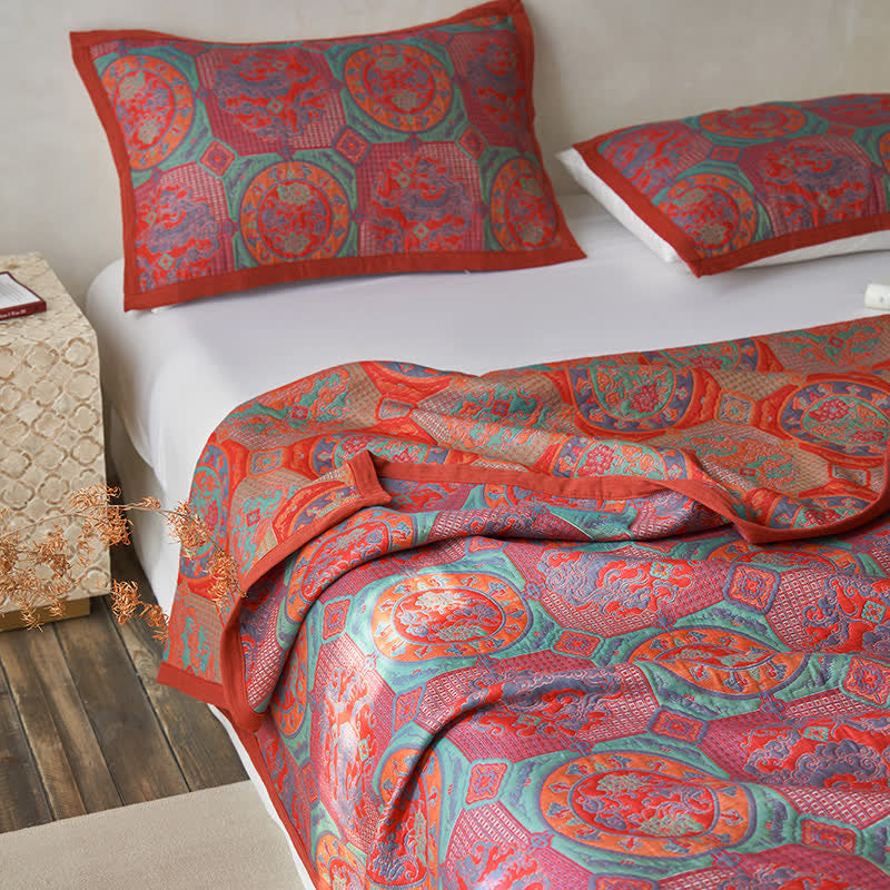 Couette en gaze de coton douce de style vintage