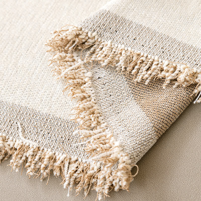 Housse de canapé réversible en chenille style simple