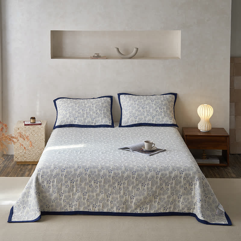 Couette en gaze double épaisseur, neutre et confortable