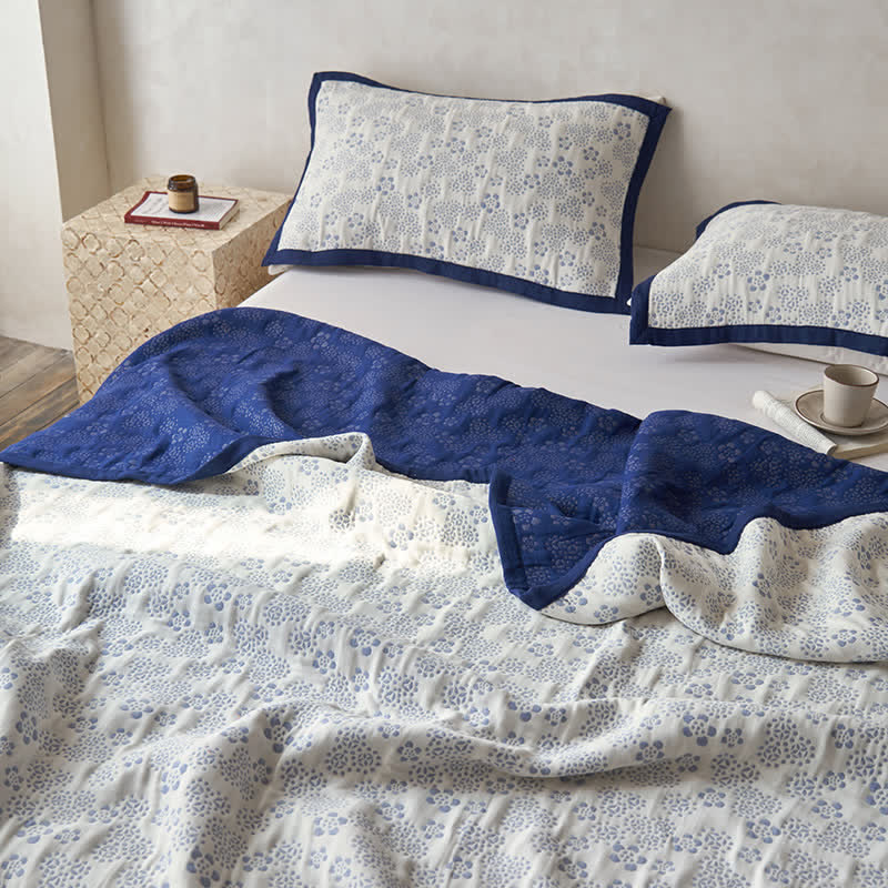 Couette en gaze double épaisseur, neutre et confortable