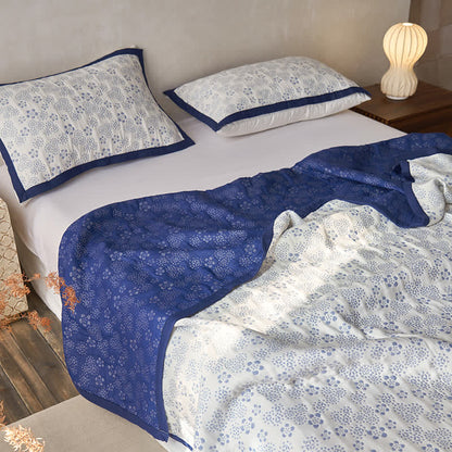 Couette en gaze double épaisseur, neutre et confortable