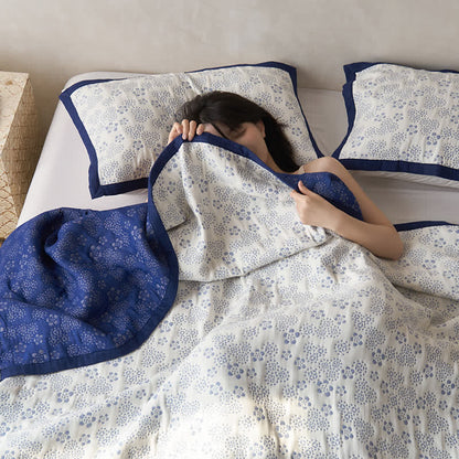 Couette en gaze double épaisseur, neutre et confortable