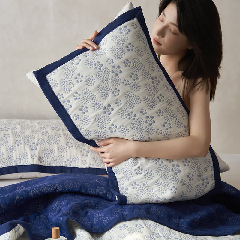 Couette en gaze double épaisseur, neutre et confortable