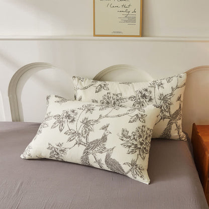 Couette légère en gaze de coton pur de style campagnard