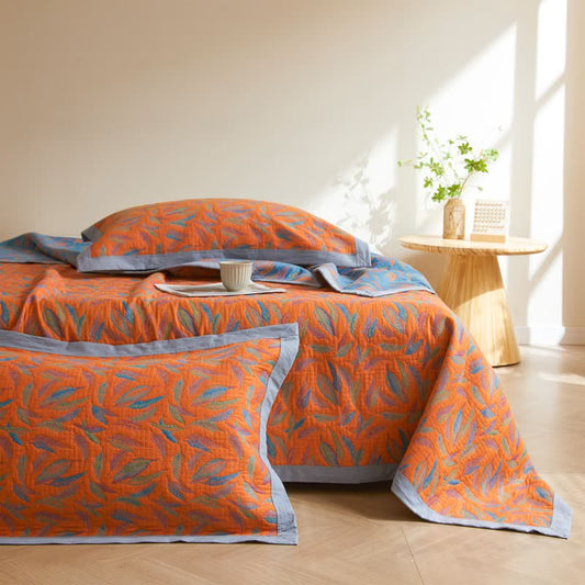 Couette légère en gaze de coton avec plumes légères