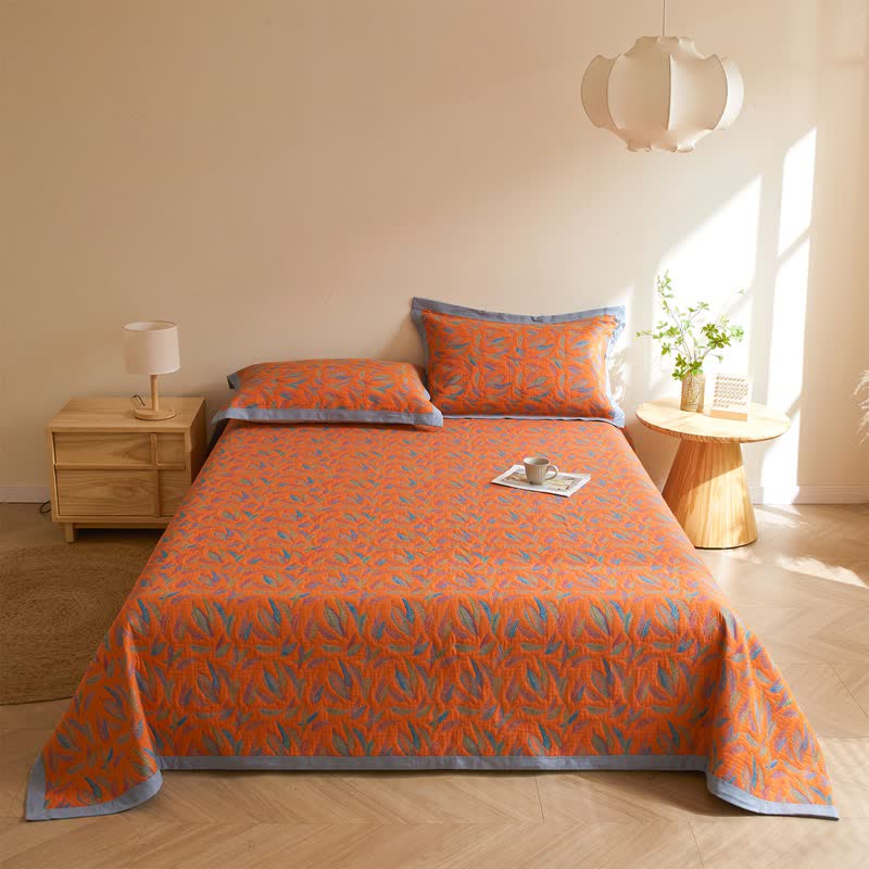 Couette légère en gaze de coton avec plumes légères