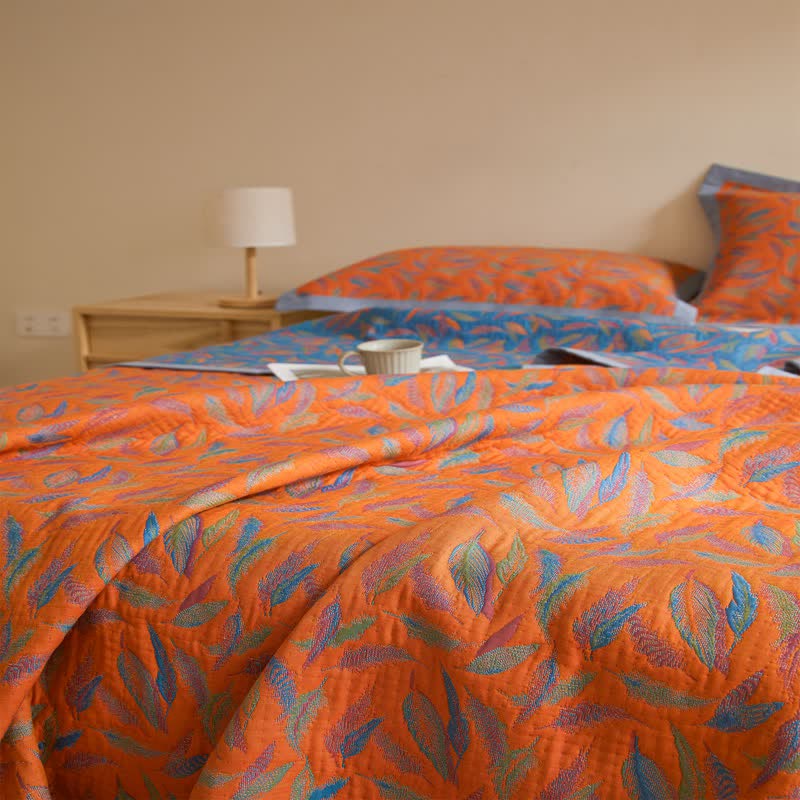 Couette légère en gaze de coton avec plumes légères