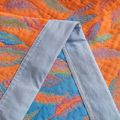 Couette légère en gaze de coton avec plumes légères