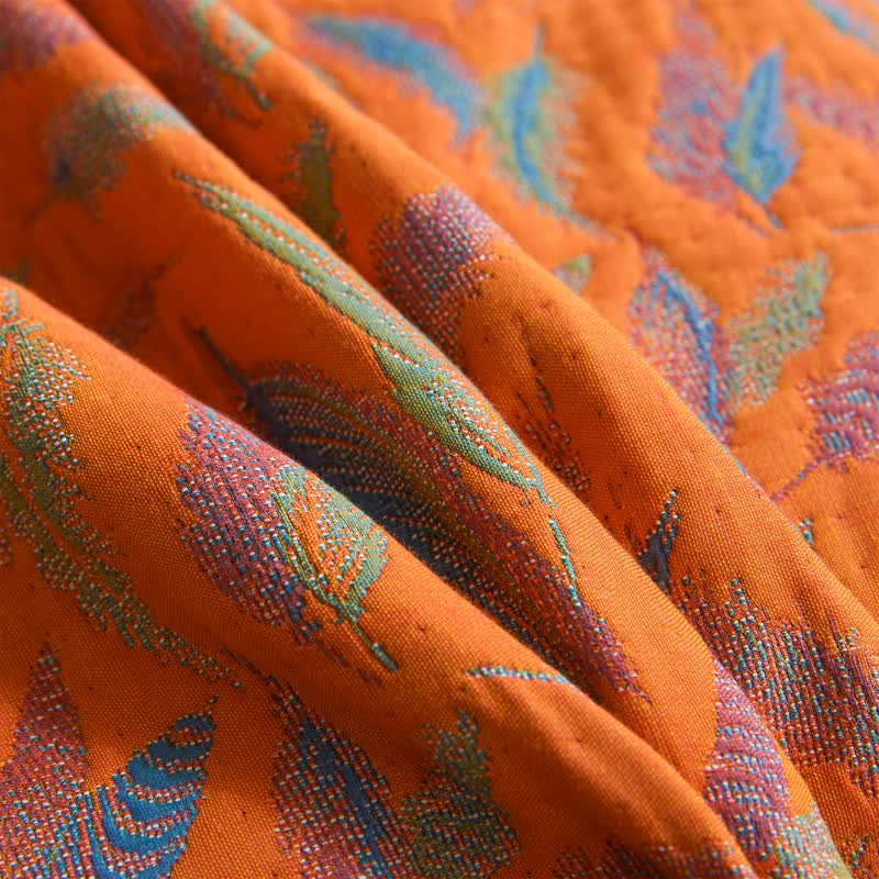 Couette légère en gaze de coton avec plumes légères