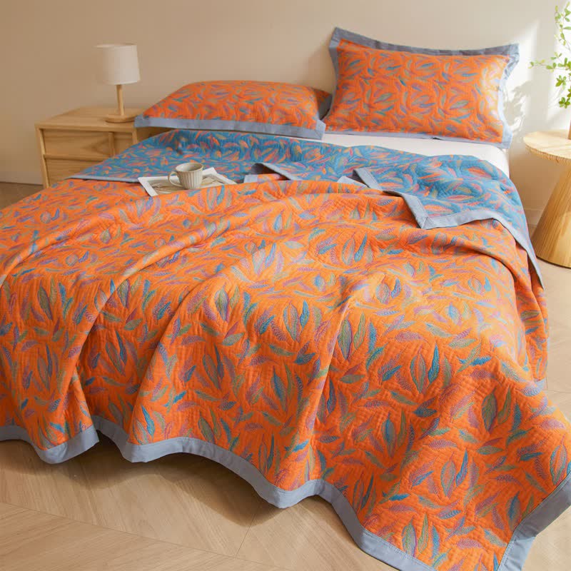 Couette légère en gaze de coton avec plumes légères