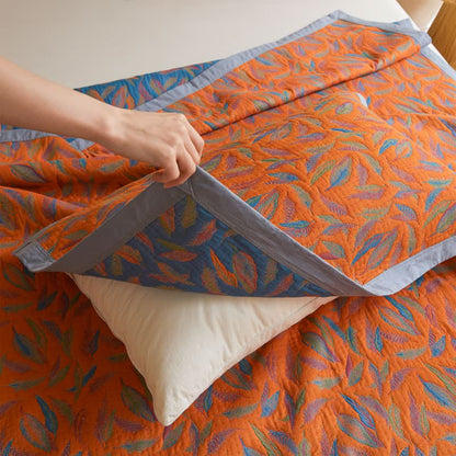 Couette légère en gaze de coton avec plumes légères