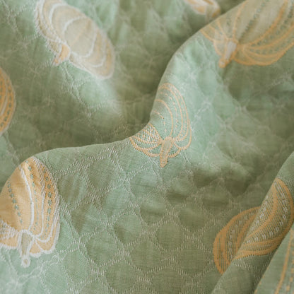 Élégante couette d'été en gaze de coton en forme de citrouille
