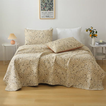 Linge de lit matelassé luxueux pour l'été en pur coton