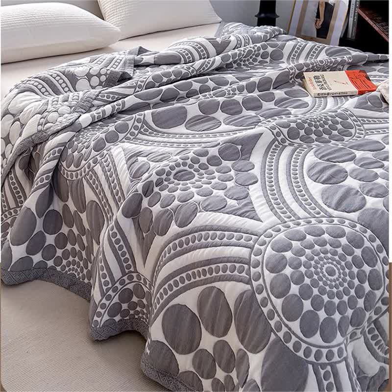 Couette réversible et légère en pur coton