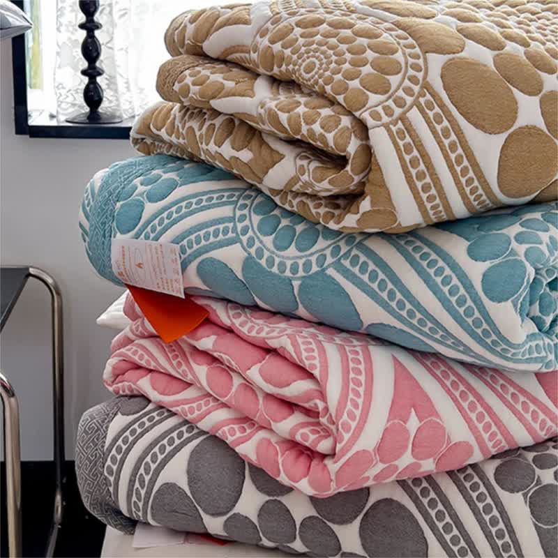 Couette réversible et légère en pur coton