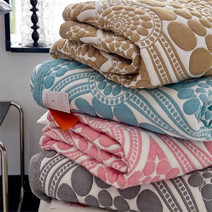 Couette réversible et légère en pur coton