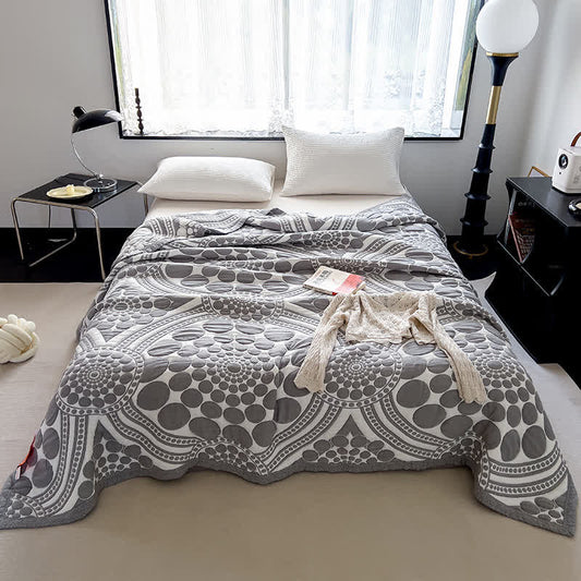 Couette réversible et légère en pur coton