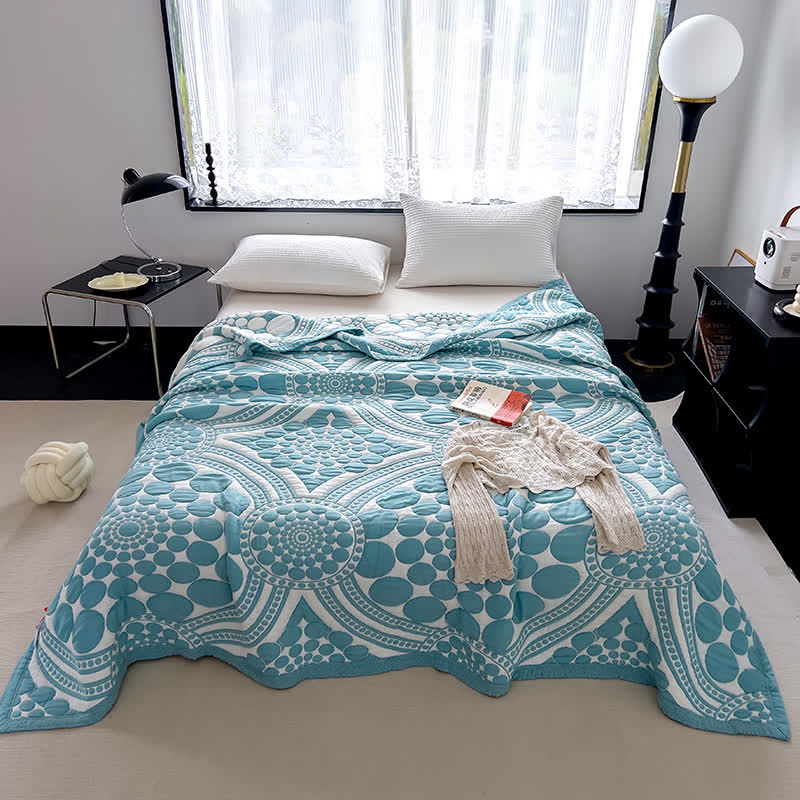 Couette réversible et légère en pur coton