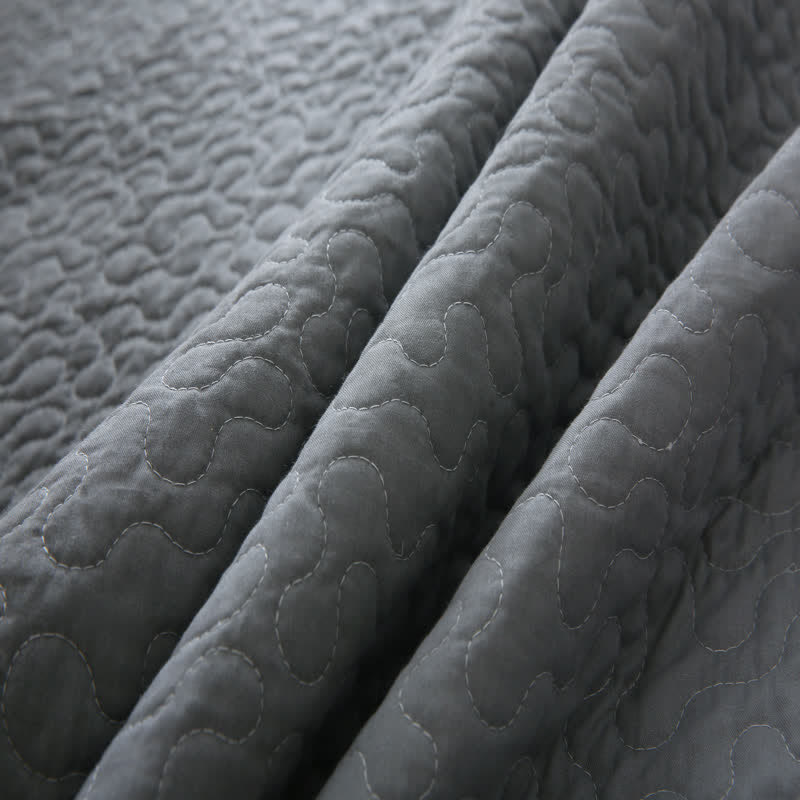 Couette douce en pur coton au style simple