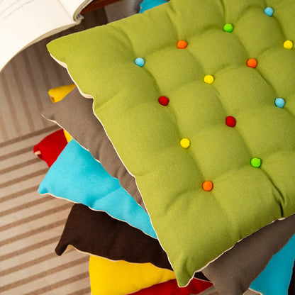 Coussin de sol carré, doux et décoratif