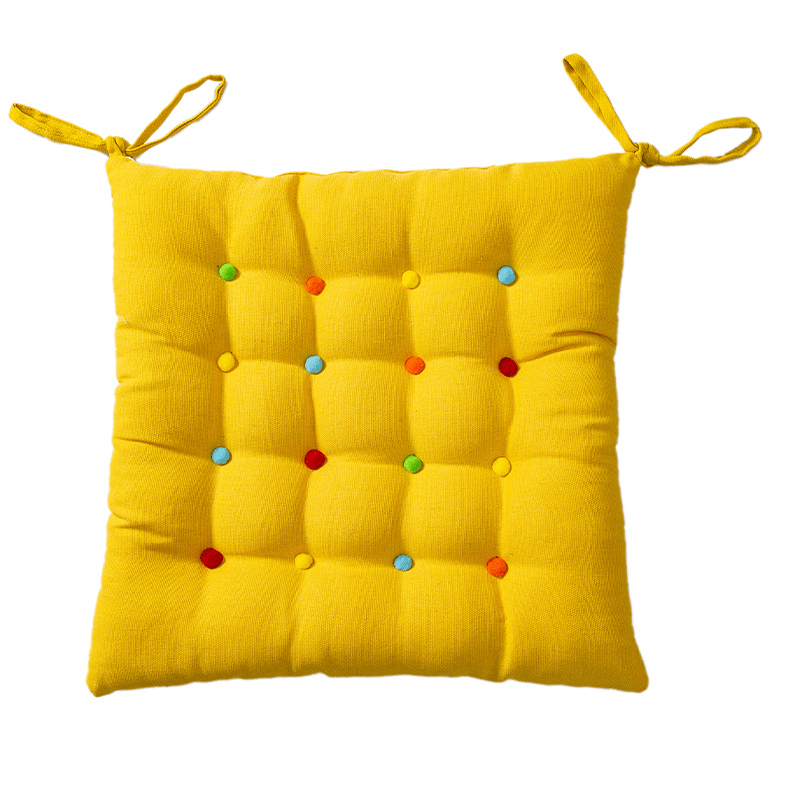Coussin de sol carré, doux et décoratif