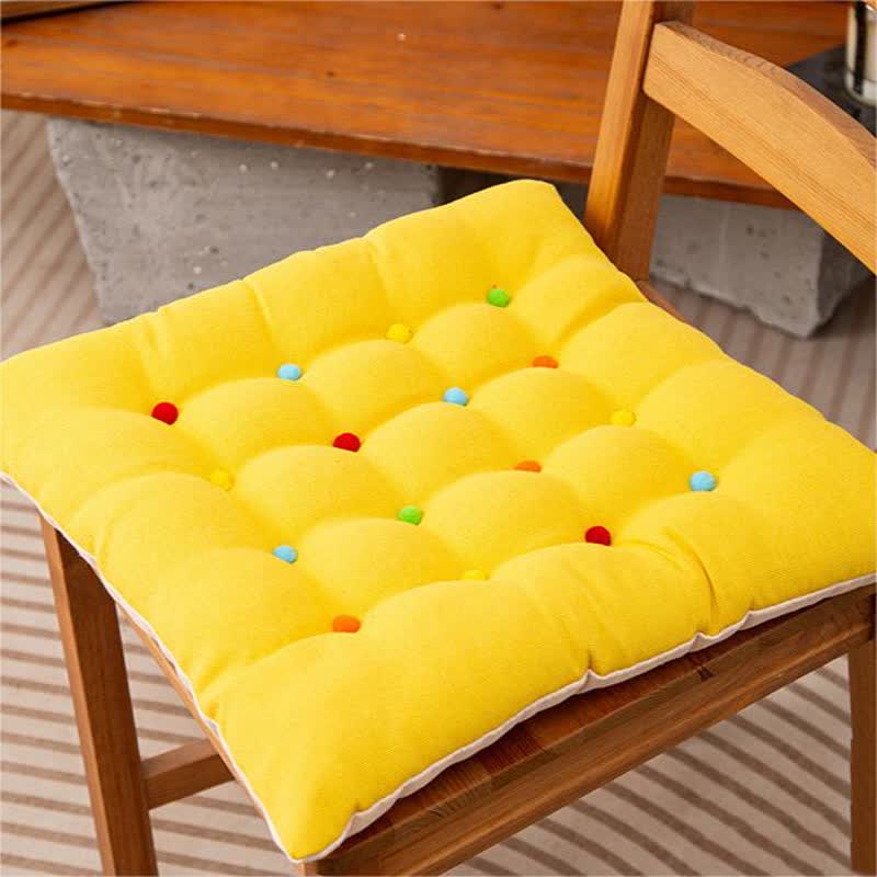 Coussin de sol carré, doux et décoratif