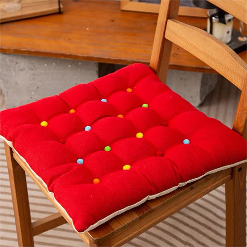 Coussin de sol carré, doux et décoratif