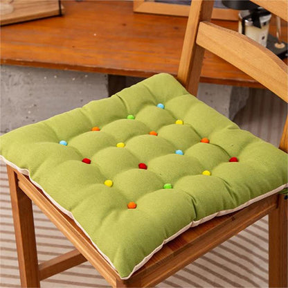 Coussin de sol carré, doux et décoratif