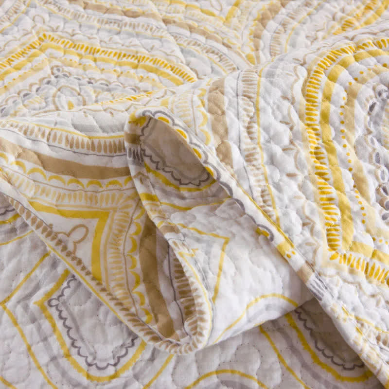 Couverture d'été vintage en pur coton, ultra douce