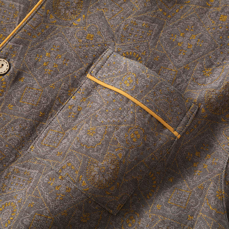 Ensemble pyjama neutre double épaisseur en gaze de coton