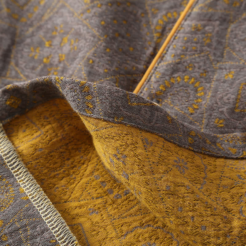 Ensemble pyjama neutre double épaisseur en gaze de coton