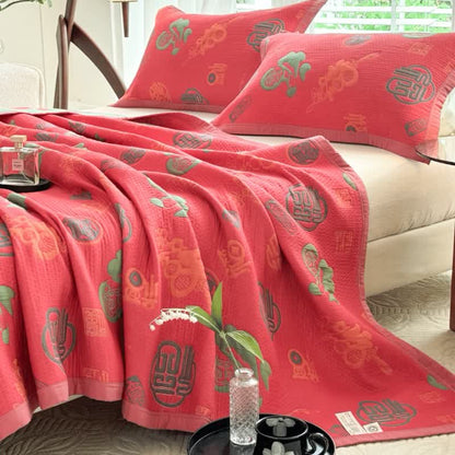 Couette luxueuse et légère en gaze de coton