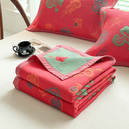 Couette luxueuse et légère en gaze de coton