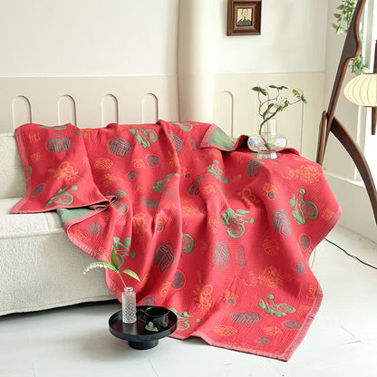 Couette luxueuse et légère en gaze de coton