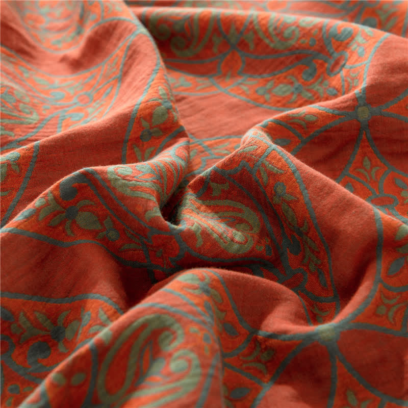 Drap-housse luxueux en jacquard teint en fil