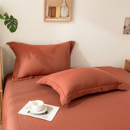 Drap-housse en gaze de coton uni