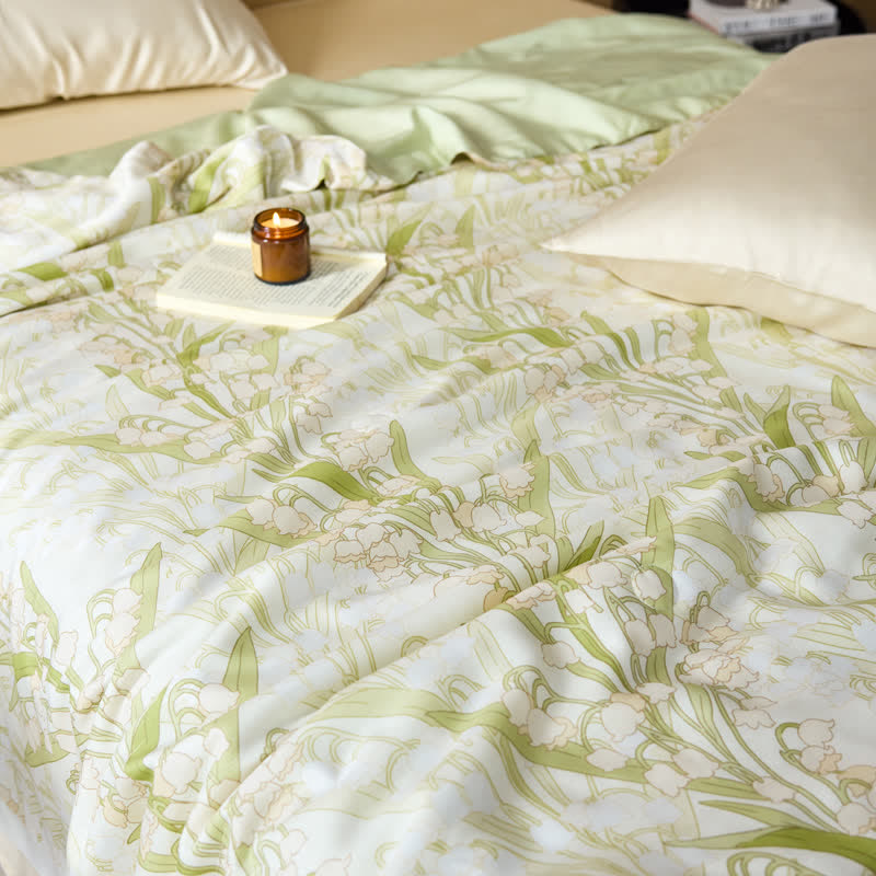 Couette légère en fibre lyocell de style pastoral