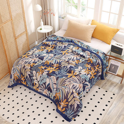 Couette d'été de style tropical en fibre lyocell