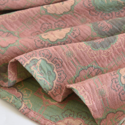 Ensemble pyjama avec boutons grenouille et gaze de coton