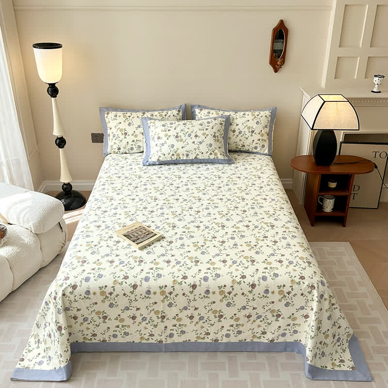 Couette luxueuse et respirante en coton rose