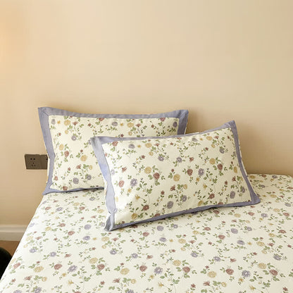 Couette luxueuse et respirante en coton rose